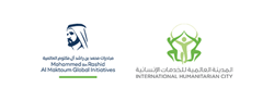 Mohammed bin Rashid Al Maktoum Global Initiatives and International Humanitarian City logos