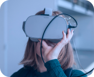 AIQON team member working on an AI project